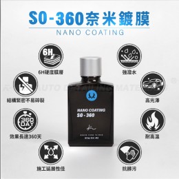 Kwax SO-360奈米鍍膜