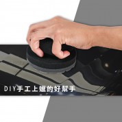 Kwax 手握式打蠟海綿-黃色