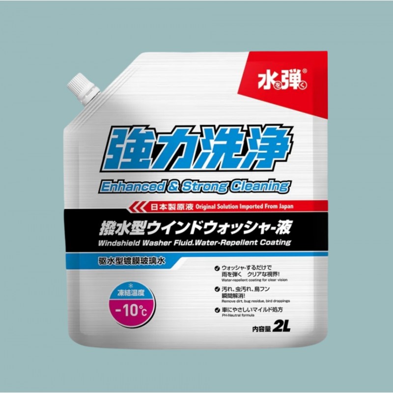 日本水彈鍍膜玻璃水(雨刷精) 